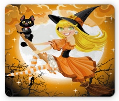 Witch Conceptual Colors Mouse Pad