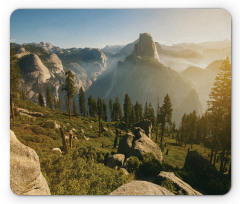 Morning Dome Sunrise Mouse Pad