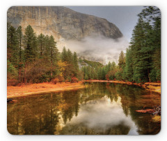 River in Morning View Mouse Pad