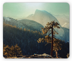 Misty Morning Yosemite Mouse Pad