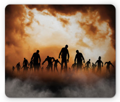 Zombies Misty Mouse Pad