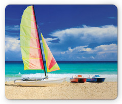 Ocean Sailing Exotic Mouse Pad