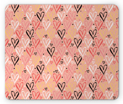 Heart Valentines Love Mouse Pad