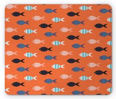 Colorful Fish Shoal Mouse Pad