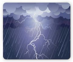Thunderstorm Dark Clouds Mouse Pad