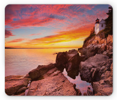 Harbor Sea Shore Sky Mouse Pad