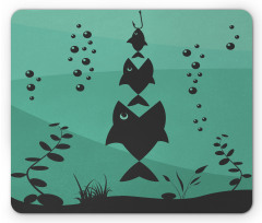 Underwater Life Themed Mouse Pad