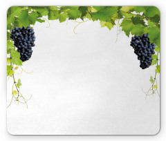Wine Leaves in Village Mouse Pad