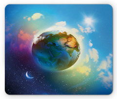 Cosmos Vibrant Scenery Mouse Pad