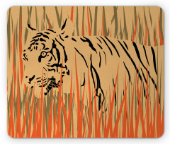 Tiger Jungle Mouse Pad