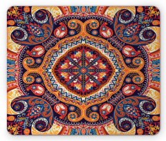 Flower Rug Mouse Pad