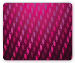 Abstract Striped Art Mouse Pad