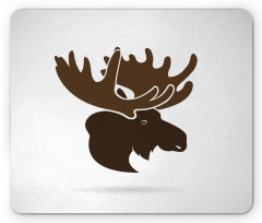 Canadian Deer Head Mouse Pad