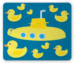 Yellow Submarine Mouse Pad