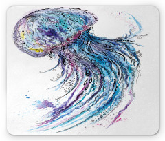 Aqua Colors Creative Mouse Pad