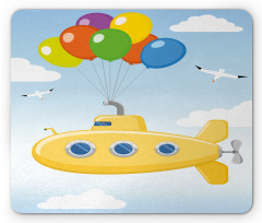 Flying in Sky Mouse Pad
