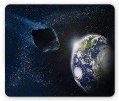Asteroid Rocky Space Mouse Pad