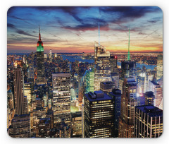 Urban Skyline of NYC Mouse Pad