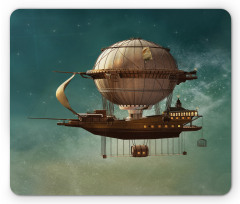 Surreal Space Scenery Mouse Pad