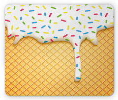 Melting Ice Cream Cones Mouse Pad