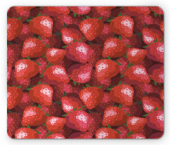 Strawberries Ripe Fruits Mouse Pad