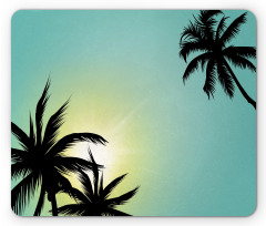 Hawaiian Miami Beach Sun Mouse Pad