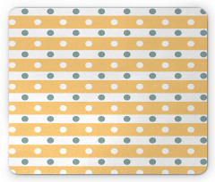 Stripes Dots Mouse Pad