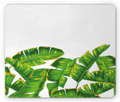 Vibrant Tropical Foliage Mouse Pad
