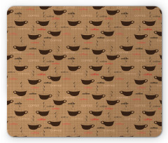 Coffee Cups Espresso Mouse Pad
