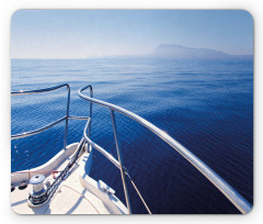 Boat Yacht Ocean Scenery Mouse Pad