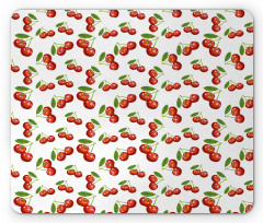 Cherry Fruit Pattern Mouse Pad