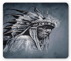 Tribe Chief Artwork Mouse Pad