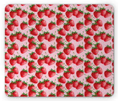 Juicy Strawberries Fruit Mouse Pad
