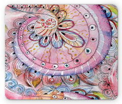 Watercolor Effects Art Mouse Pad