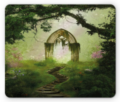 Fantasy Gate in Forest Mouse Pad