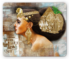 Queen Cleopatra Mouse Pad