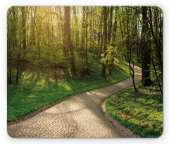 Footpath Green Park Mouse Pad