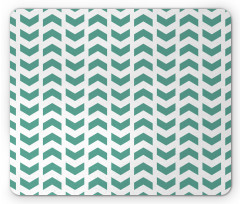 Abstract Zigzag Tribal Mouse Pad