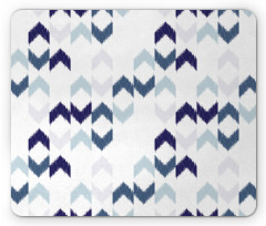 Ikat Chevron Zig Zag Mouse Pad