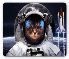 Space Traveller Pet Mouse Pad