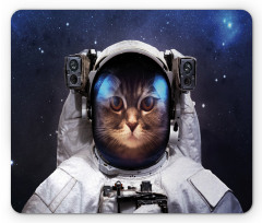 Kitty Suit in Cosmos Mouse Pad