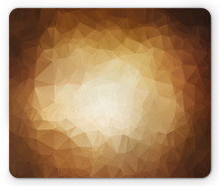 Abstract Triangles Mosaic Mouse Pad