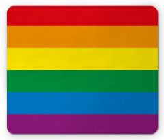 Gay Parade Flag Freedom Mouse Pad