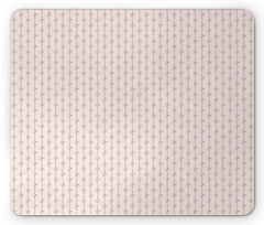 Stripe Sketch Heart Mouse Pad