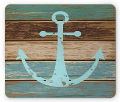Nautical Rustic Mouse Pad