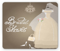 Love Bride Party Mouse Pad