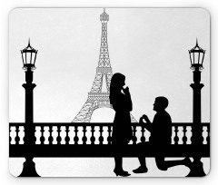 Paris City Lovers Mouse Pad