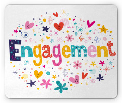 Engagement Party Mouse Pad