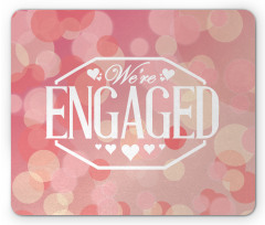 Engagement Card Mouse Pad