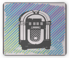 Vintage Music Box Party Mouse Pad